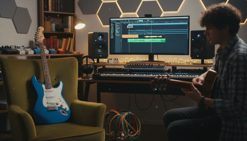 Home Studio Setup for Guitarists (Record Pro Guitar in Logic)