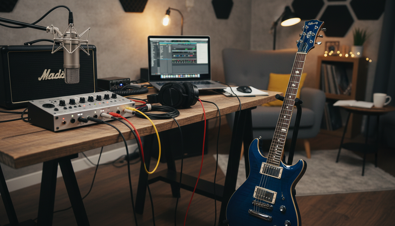 How to Record Electric Guitar at Home: Easily Record Electric Guitar at Home